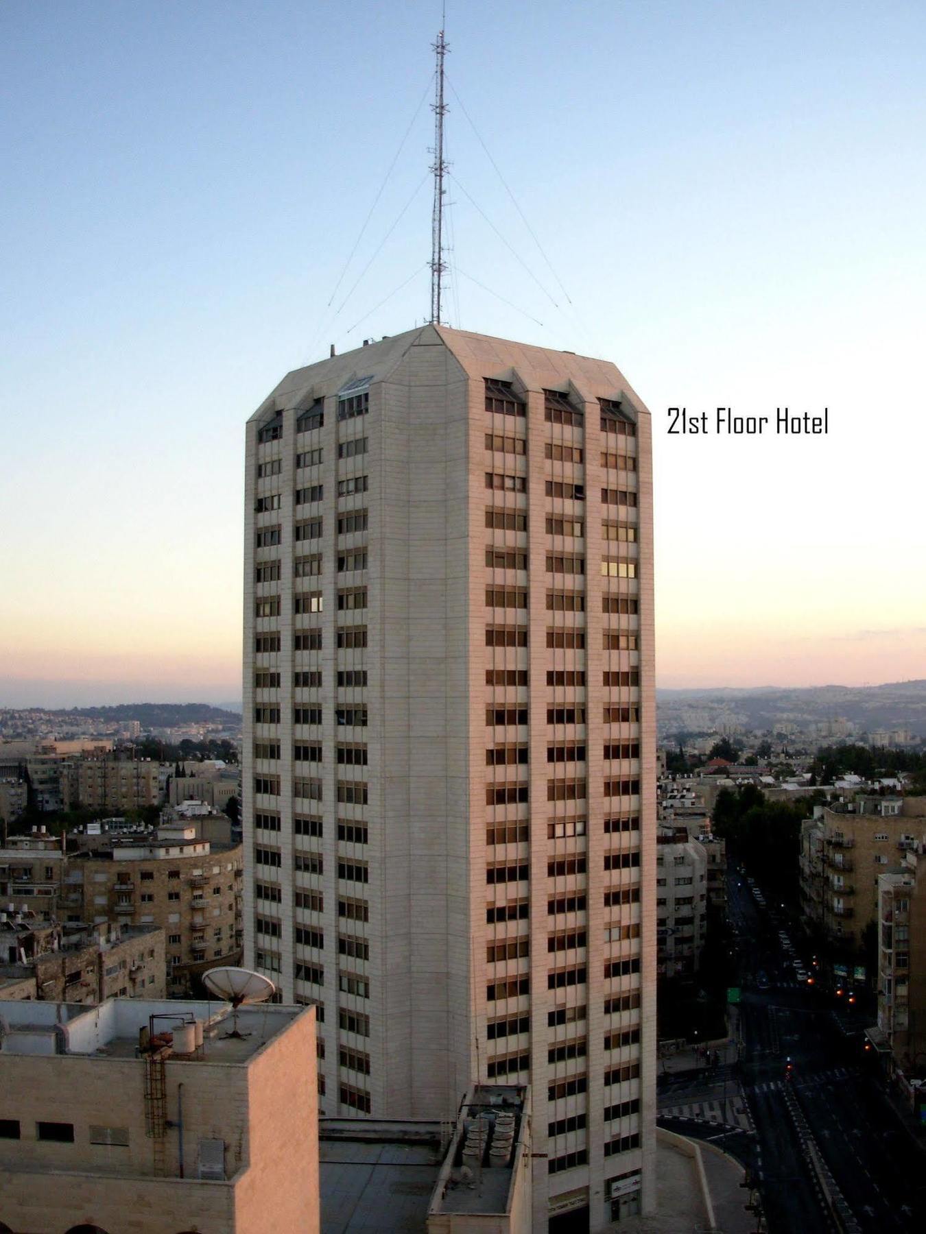 21St Floor Hotel Jerusalem Eksteriør bilde